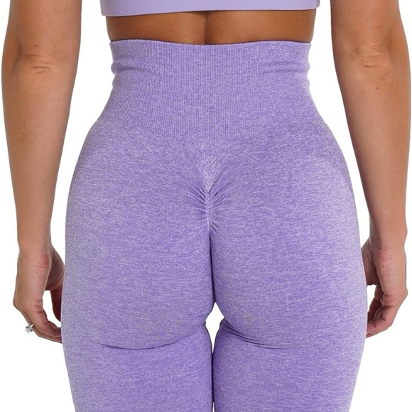 High Waisted Scrunch Leggings NWOT - Picture 3 of 4